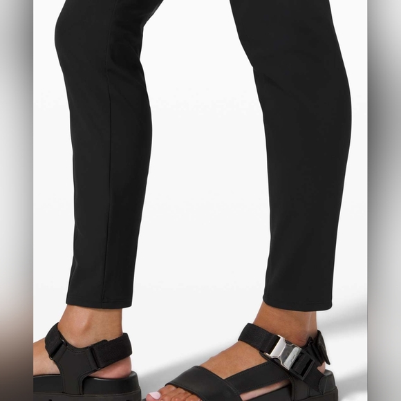 Lululemon Here to There High-Rise 7/8 Pant Sz 14 Black - Picture 5 of 13